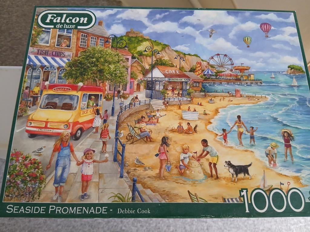 Falcon 1000 Seaside Promenade Legpuzzel, Ophalen of Verzenden