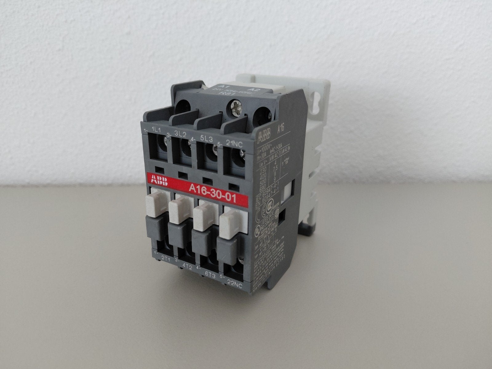 ABB A16-30-10 400 V magneetschakelaar, Ophalen of Verzenden, Gebruikt, ABB, Relais