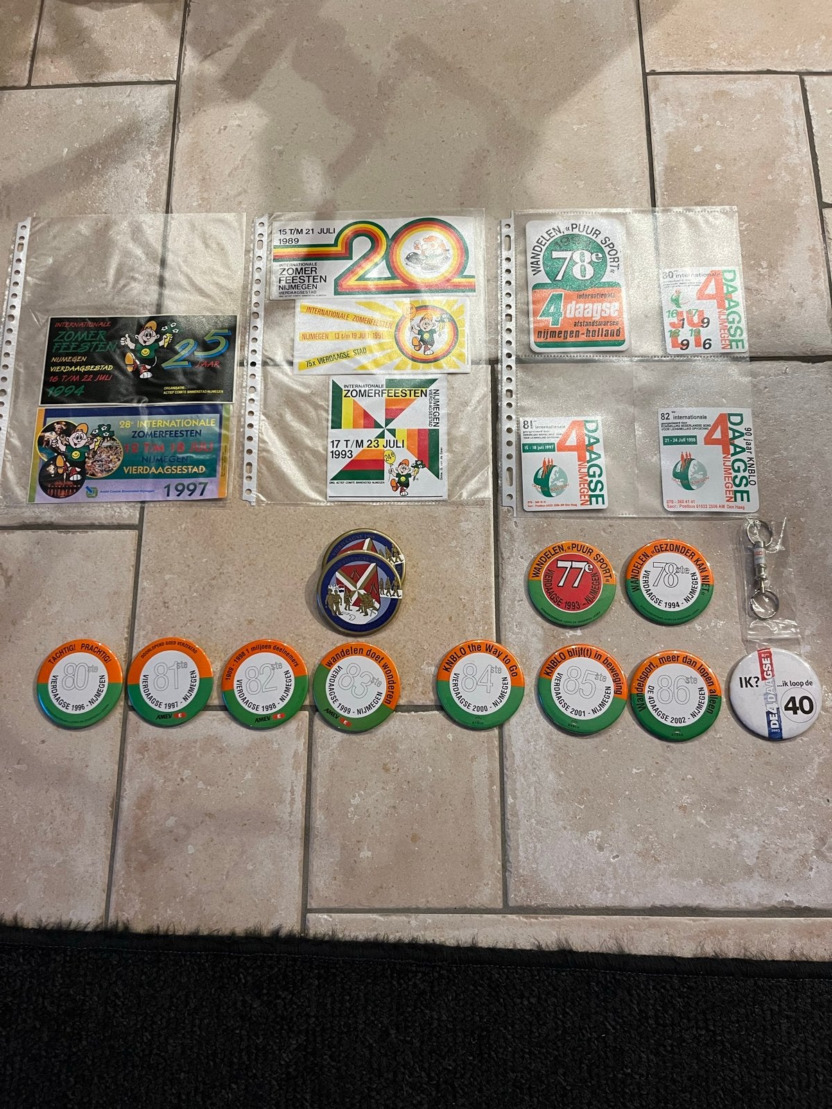 Collectie Nijmeegse Vierdaagse en Zomerfeesten memorabilia, Ophalen of Verzenden, Zo goed als nieuw