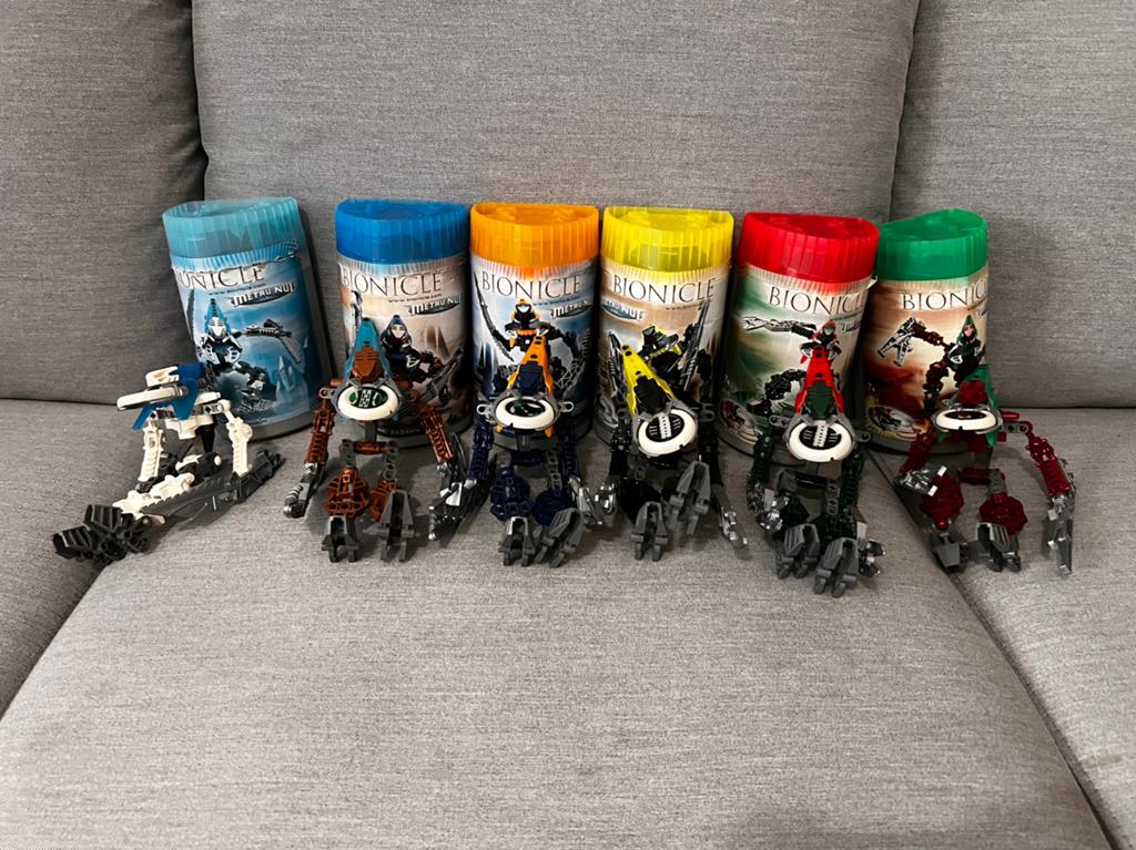 Bionicle metru nui collectie, Ophalen, Zo goed als nieuw