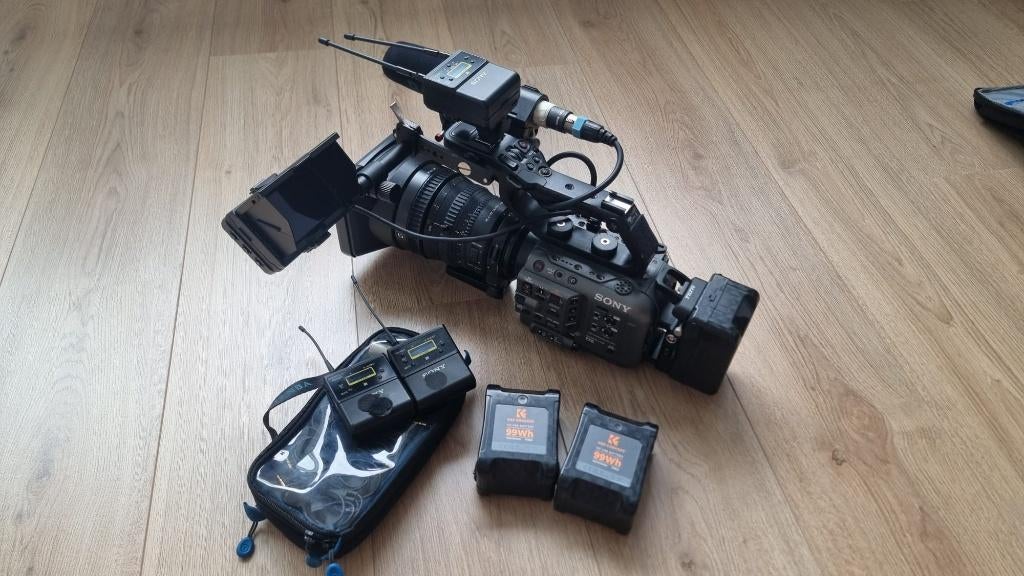 Sony FX6 volledige set incl statief en camerakoffer, Ophalen, Zo goed als nieuw