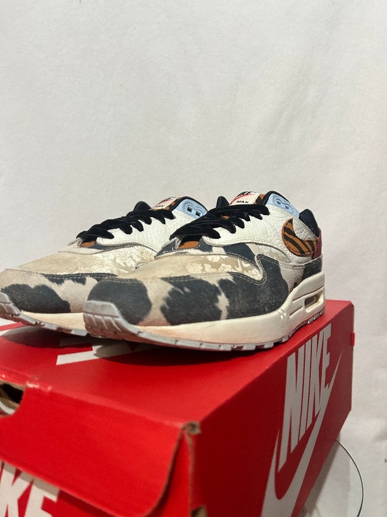 ALS NIEUW Maat 44 - Nike Air Max 1 Tiger Swoosh Great Indoor, Overige kleuren, Verzenden, Nike, Nike