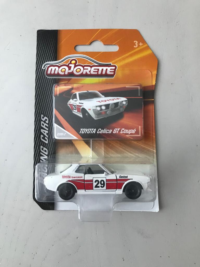 Majorette Racing Cars Toyota Celica GT 1:56, Ophalen of Verzenden, Zo goed als nieuw, Auto