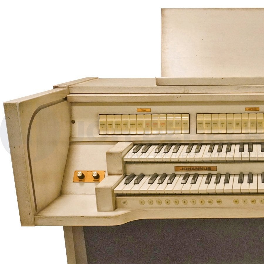 Johannus Vivaldi 15 White Wash, 2 klavieren, Gebruikt, Ophalen of Verzenden, Orgel