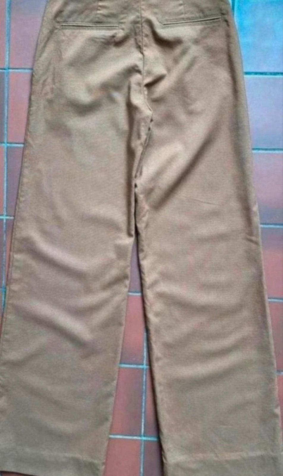 H&M bruine wollen broek - Maat 34 (XS), Bruin, Ophalen of Verzenden, Zo goed als nieuw, Maat 34 (XS) of kleiner