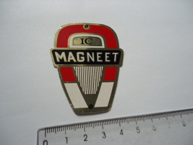 sticker oud MAGNEET glans weesp fabriek brommer bromfiets, Verzenden, Zo goed als nieuw, Bedrijf of Vereniging