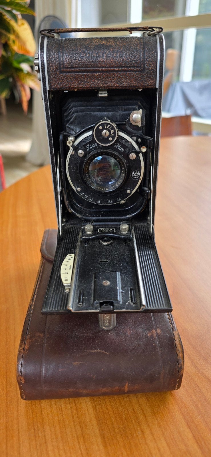 Zeiss Ikon Cocarette 6x9 Balgcamera uit 1930, Ophalen of Verzenden, Gebruikt, Compact, Overige Merken