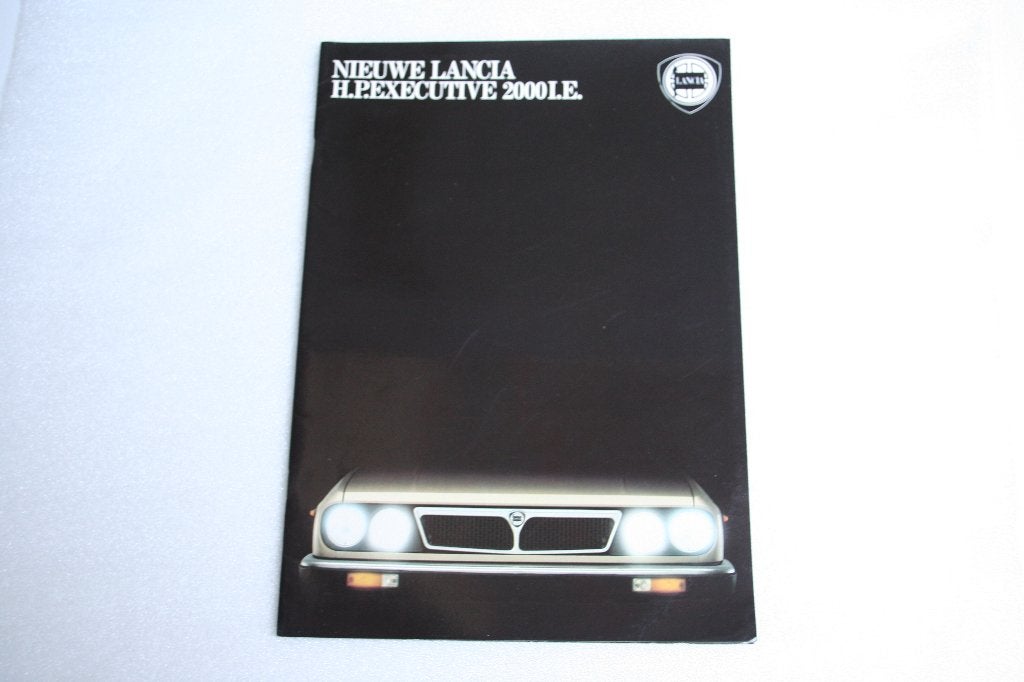 Folder Lancia H.Pexecutive 2000 I.E. (19), Boeken, Ophalen of Verzenden, Nieuw, Overige merken