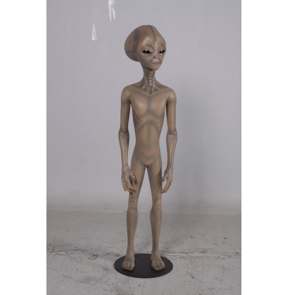 Alien Roswell Grey beeld - 124 cm - polyester