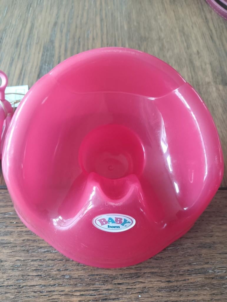 babyborn potje en fietsstoeltje, Kinderen en Baby's, Speelgoed | Poppen, Ophalen, Zo goed als nieuw, Babypop