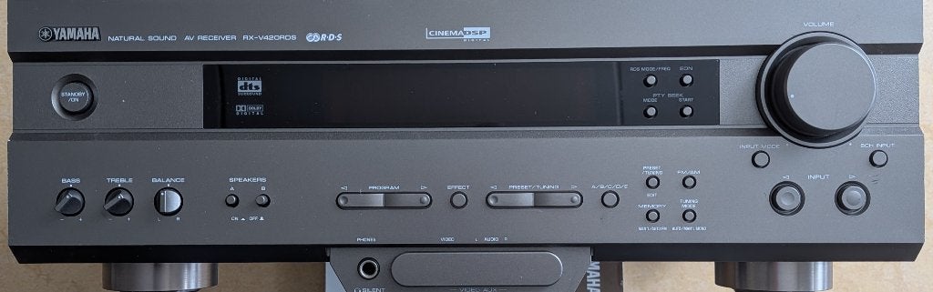 Yamaha RX-V420RDS AV Receiver - Stereo Home Cinema, Ophalen, Gebruikt, Yamaha, 60 tot 120 watt