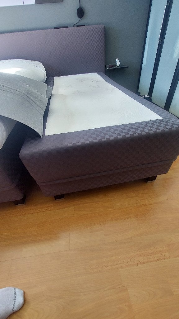 2 persoonsbed elektrisch, Ophalen, Gebruikt, Tweepersoons, 180 cm