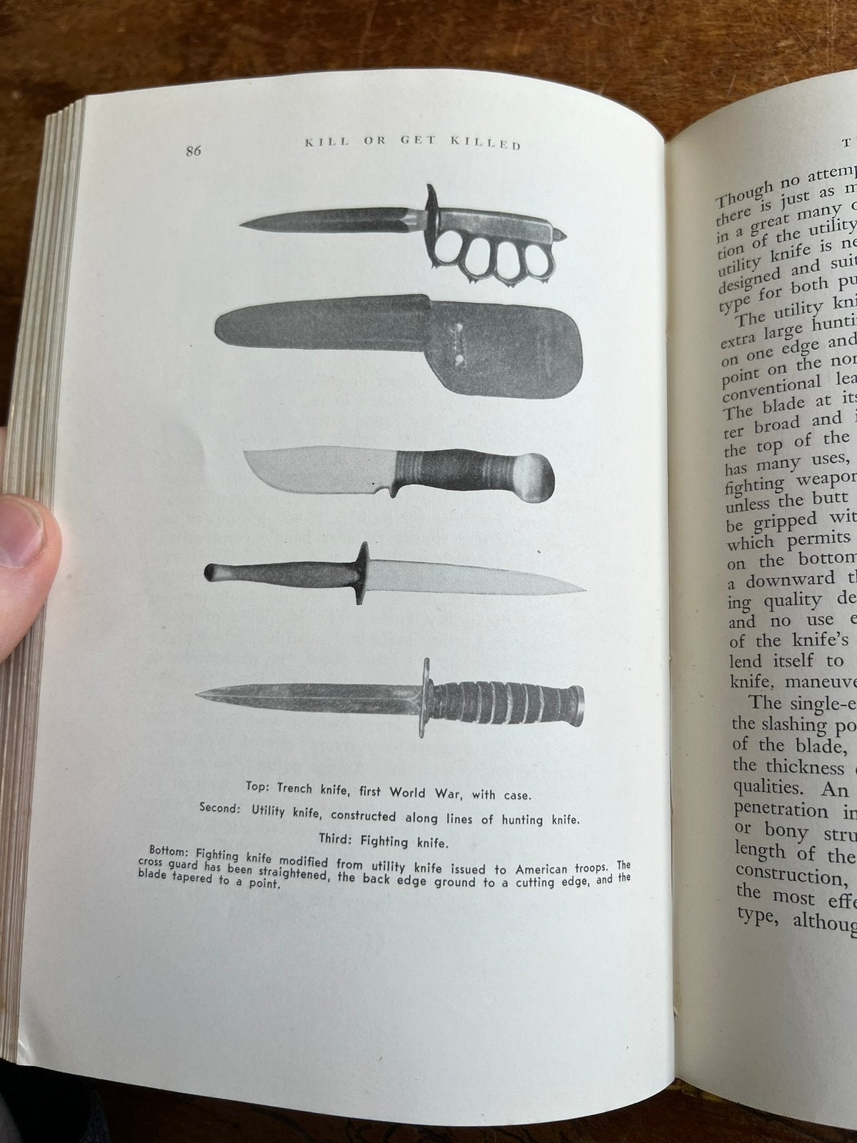 Commando handboek FS dolk fairbairn Kill or Get Killed 1943, Verzamelen, Mes of Dolk, Verzenden