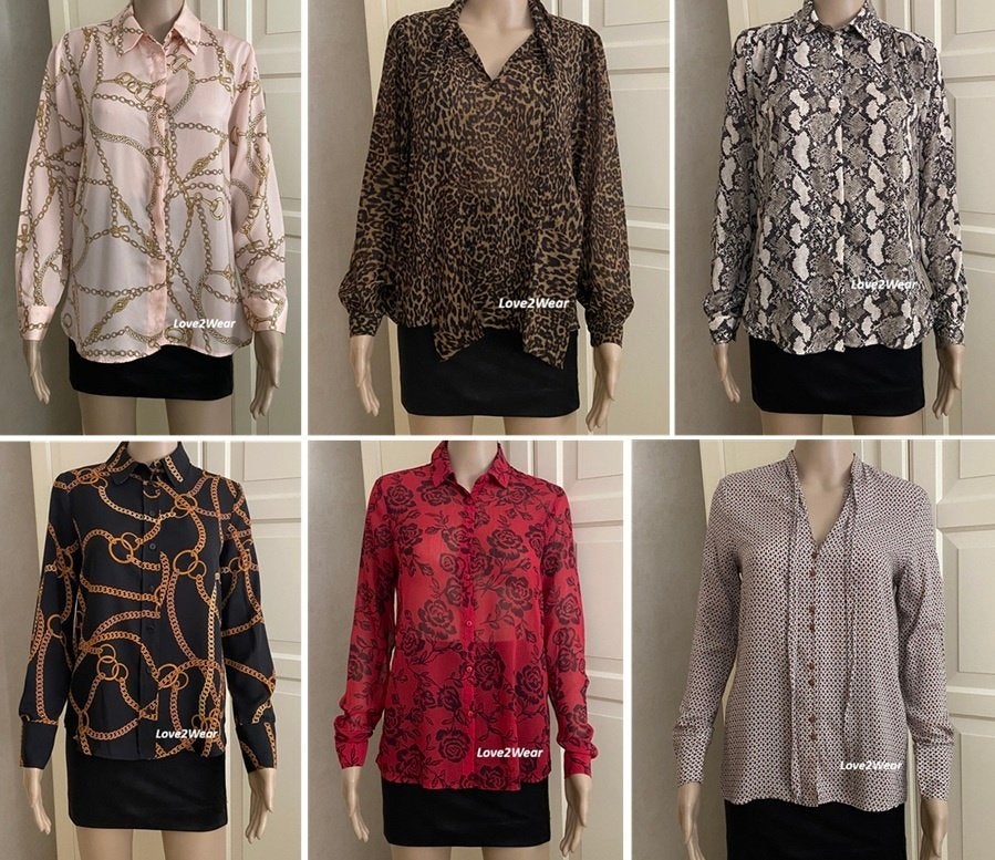 Set 6 blouses Costes - H&M - Mango - Zara, Ophalen of Verzenden, Nieuw, Maat 36 (S), Meerkleurig