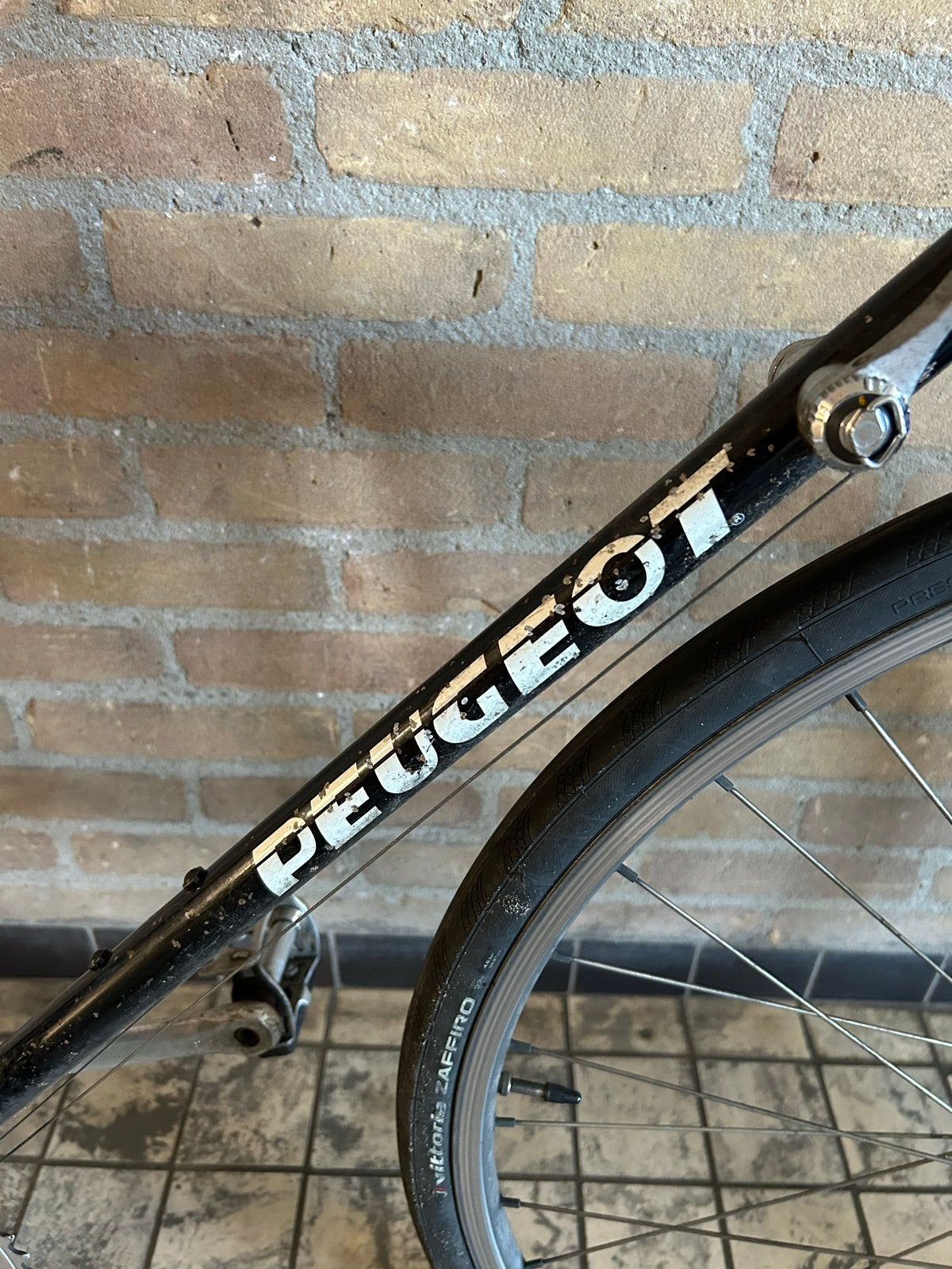 Peugeot Champagne racefiets uit de jaren '80 - Vintage, Fietsen en Brommers, Fietsen | Racefietsen, Overige merken, Gebruikt, 10 tot 15 versnellingen