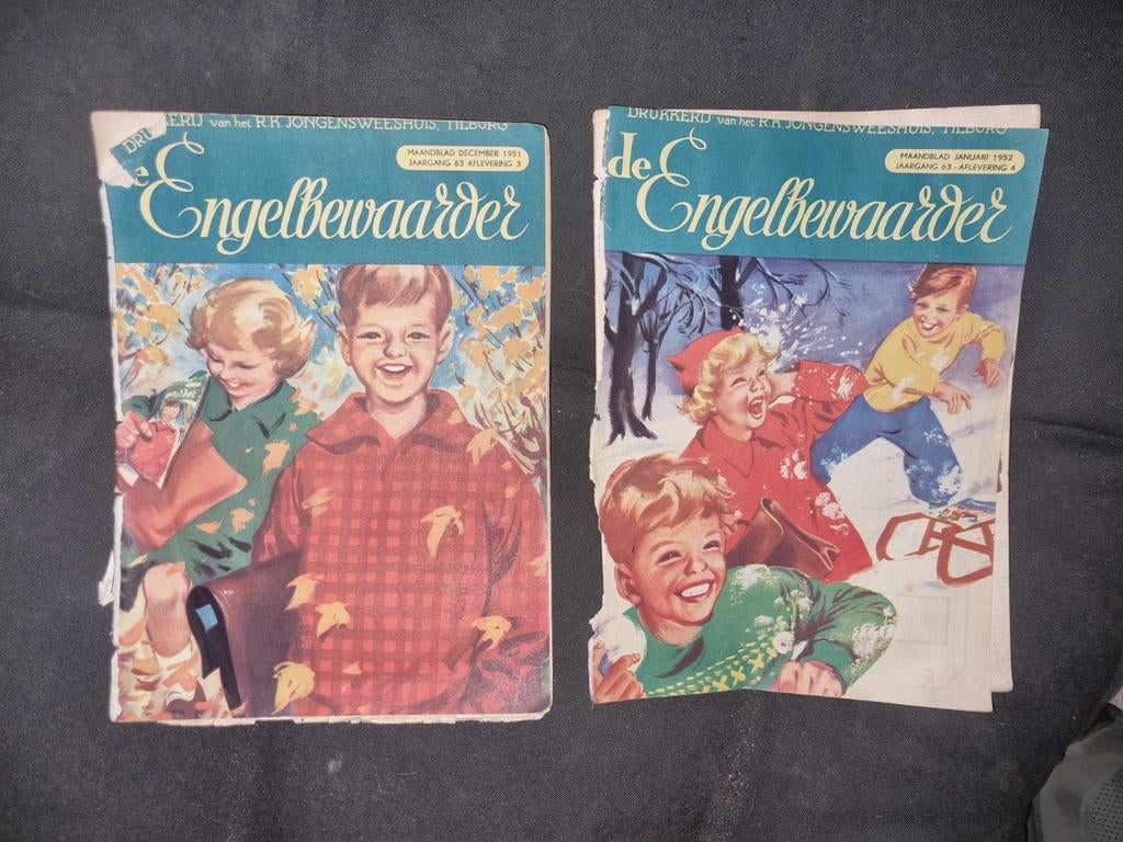 De Engelbewaarder - Maandblad 1951/1952 (2 stuks), Boeken, Tijdschriften en Kranten, Ophalen of Verzenden, Gelezen