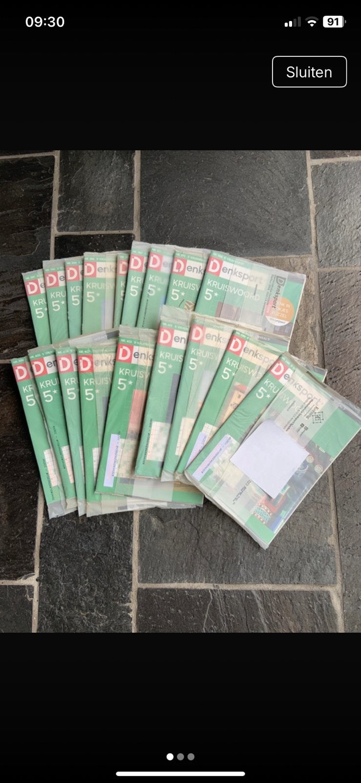 Denksport kruiswoord 5 sterren, Ophalen of Verzenden, Nieuw, Puzzelboek