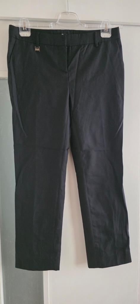 D&G Dolce & Gabbana Zwarte Wollen Broek Maat 42, Ophalen of Verzenden