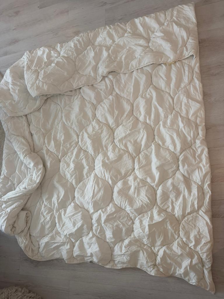 Emma dekbed, Huis en Inrichting, Slaapkamer | Beddengoed, Ophalen, Gebruikt, Wit, Tweepersoons