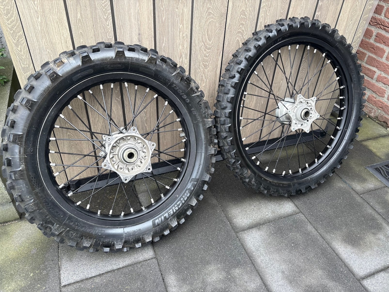 Beta rr enduro velgenset michelin banden!, Motoren, Ophalen of Verzenden, Gebruikt