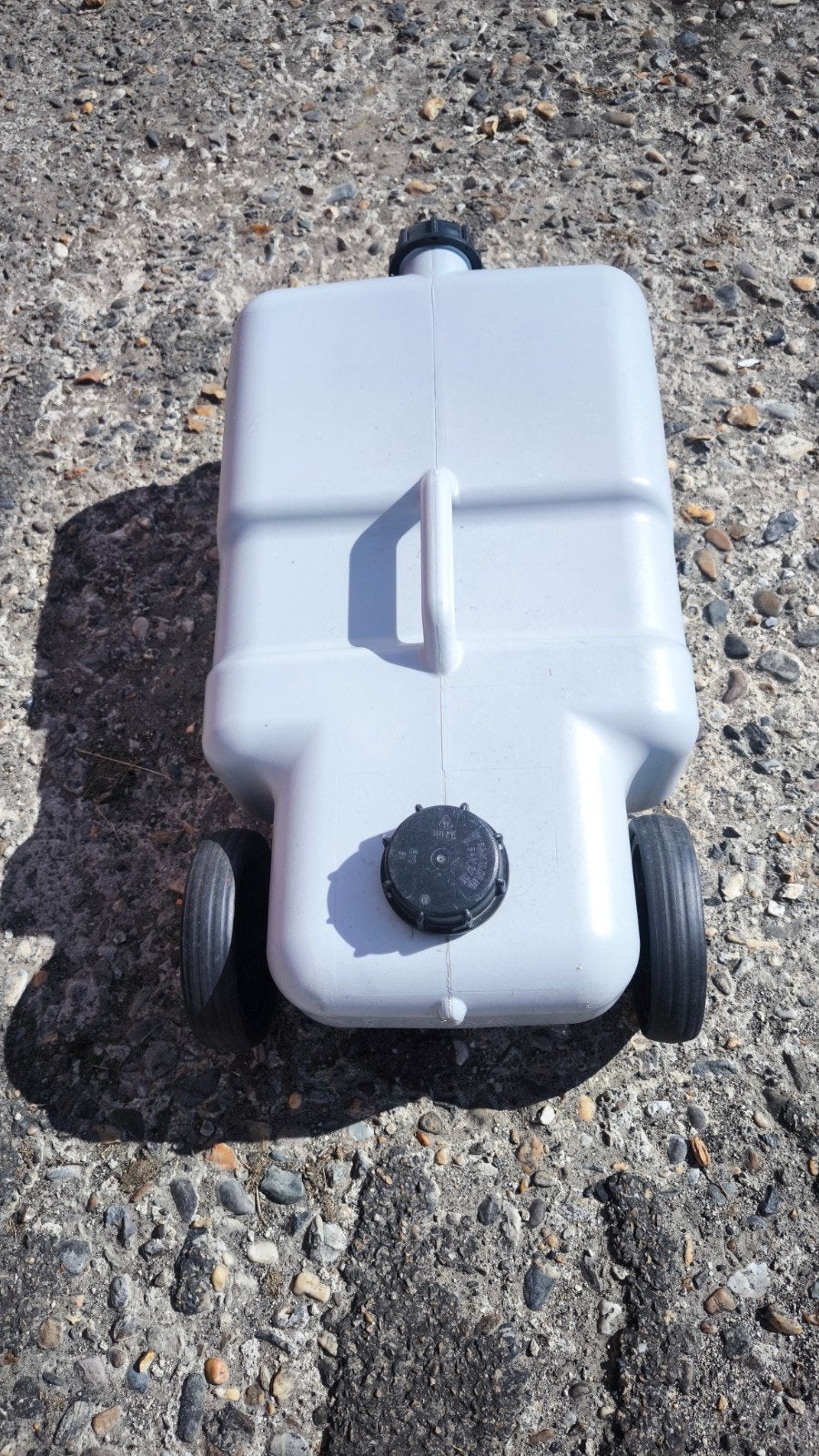 Hobby caravan afvalwatertank met wielen, Ophalen of Verzenden