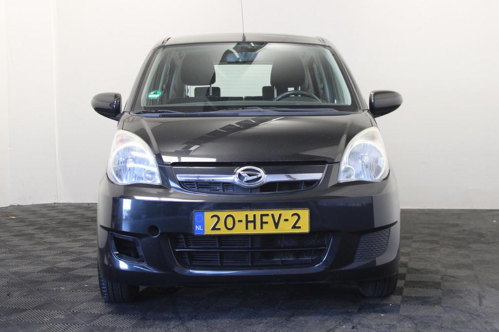 Daihatsu Cuore 1.0 Premium (bj 2008), Auto's, Daihatsu, Voorwielaandrijving, Stof, Zwart, 18 €/maand