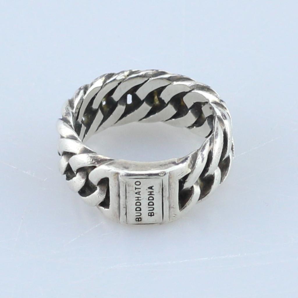 Buddha to Buddha Chain Ring Maat 16, Buddha to Buddha, Zo goed als nieuw, Support@buddhatobuddha.com, Buddha to Buddha
Herengracht 419
1017 BP Amsterdam
Netherlands