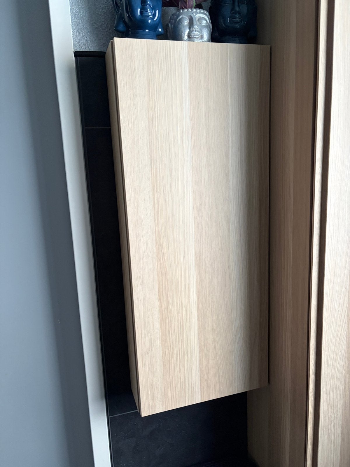 Te koop Ikea badkamerkast, Ophalen, (Half)hoge kast, Minder dan 50 cm, Zo goed als nieuw