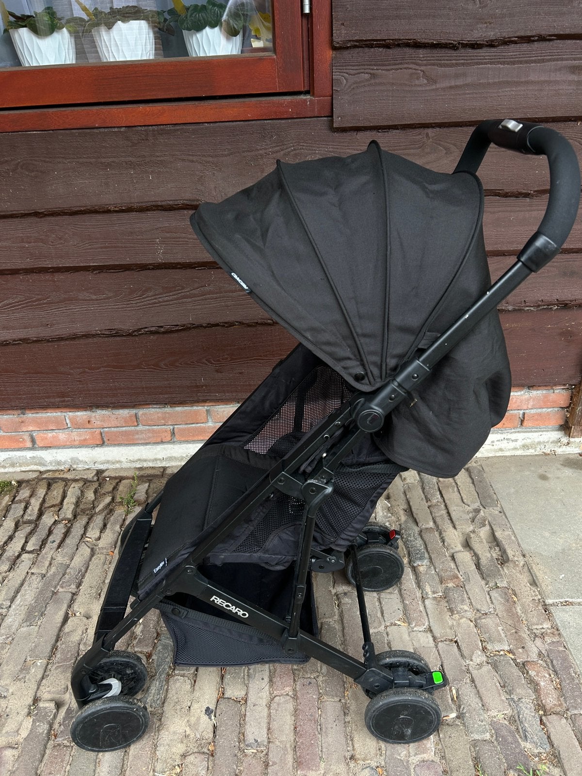 Recaro easylife baby stroller ultra-compact buggy black, Ophalen of Verzenden, Zo goed als nieuw, Overige merken
