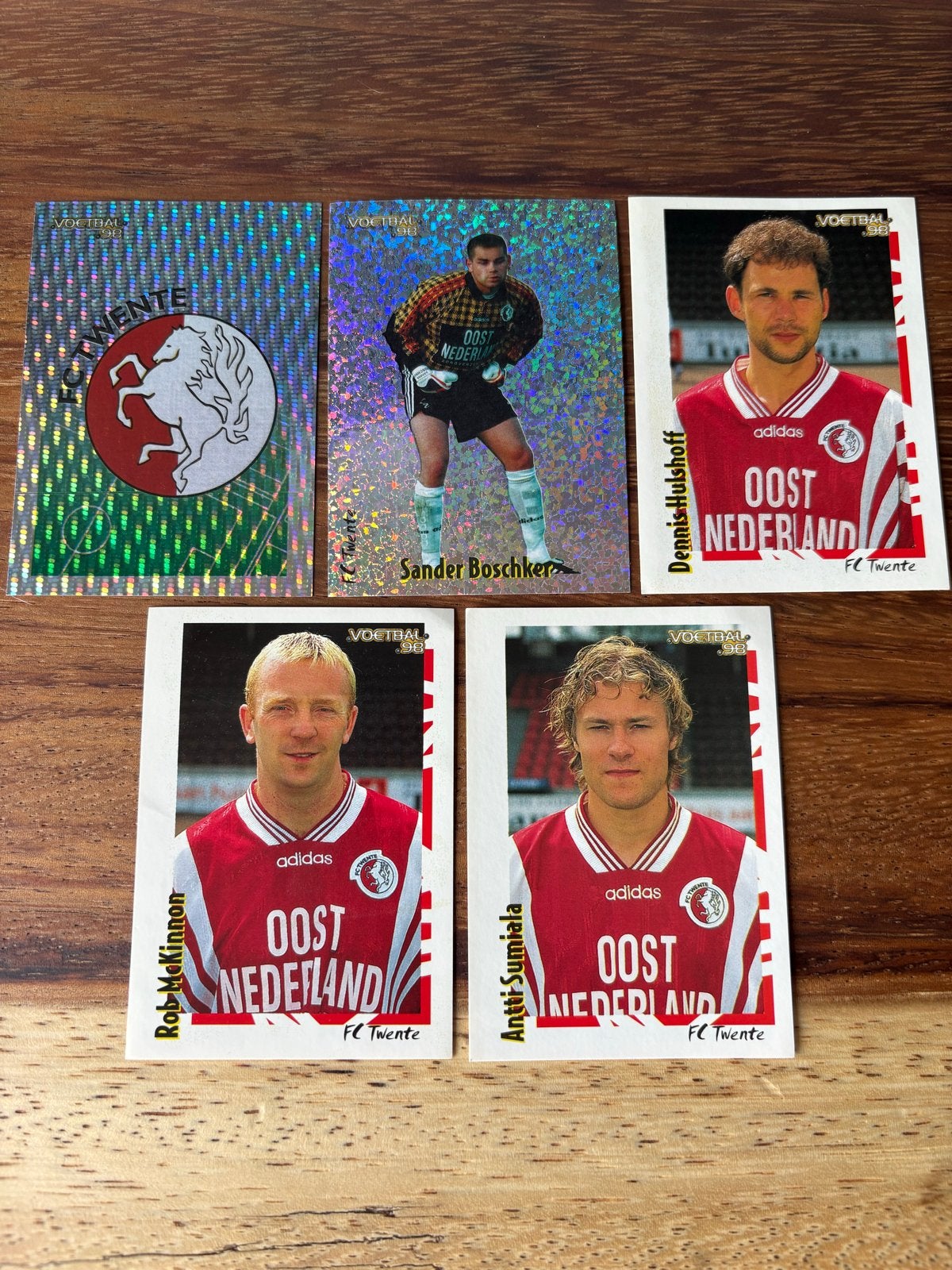 Panini Voetbal '98 FC Twente stickers/plaatjes, Ophalen of Verzenden, Gebruikt, F.C. Twente, Poster, Plaatje of Sticker