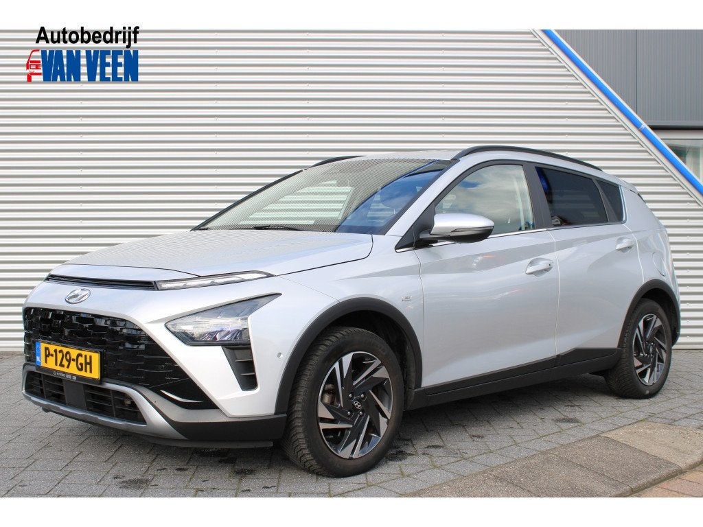 Hyundai Bayon 1.0 T-GDI Premium Sky | Trekhaak | Pano | Clim, Auto's, Automaat, Dealer onderhouden, Gebruikt, Origineel Nederlands