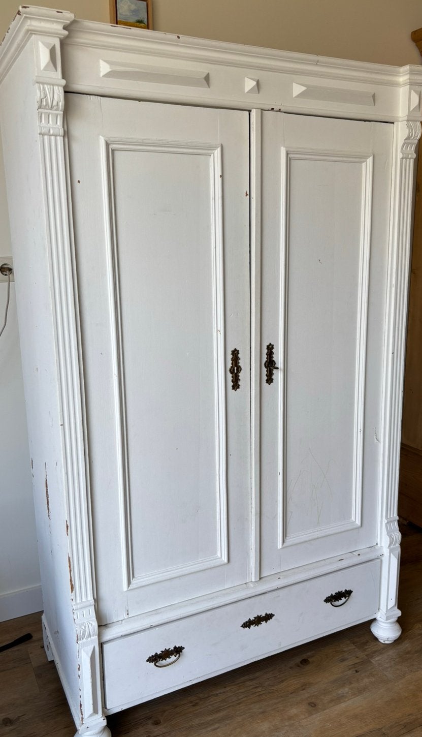 Linnenkast/meidenkast/brocante kast, Huis en Inrichting, Kasten | Kledingkasten, Gebruikt, 50 tot 100 cm, 150 tot 200 cm, 50 tot 75 cm