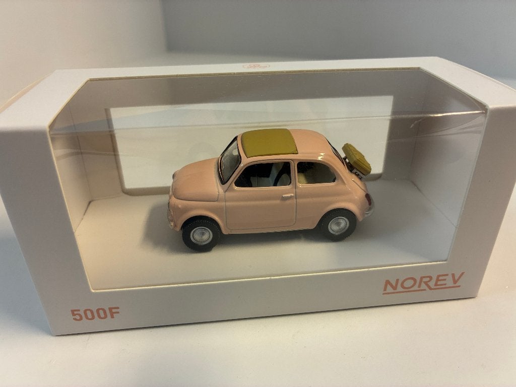 27280: Fiat 500F - 1965 - Norev 1:43, 70-72 avenue de Bohlen 69120 Vaulx-en-Velin, France, Auto, Norev, Norev