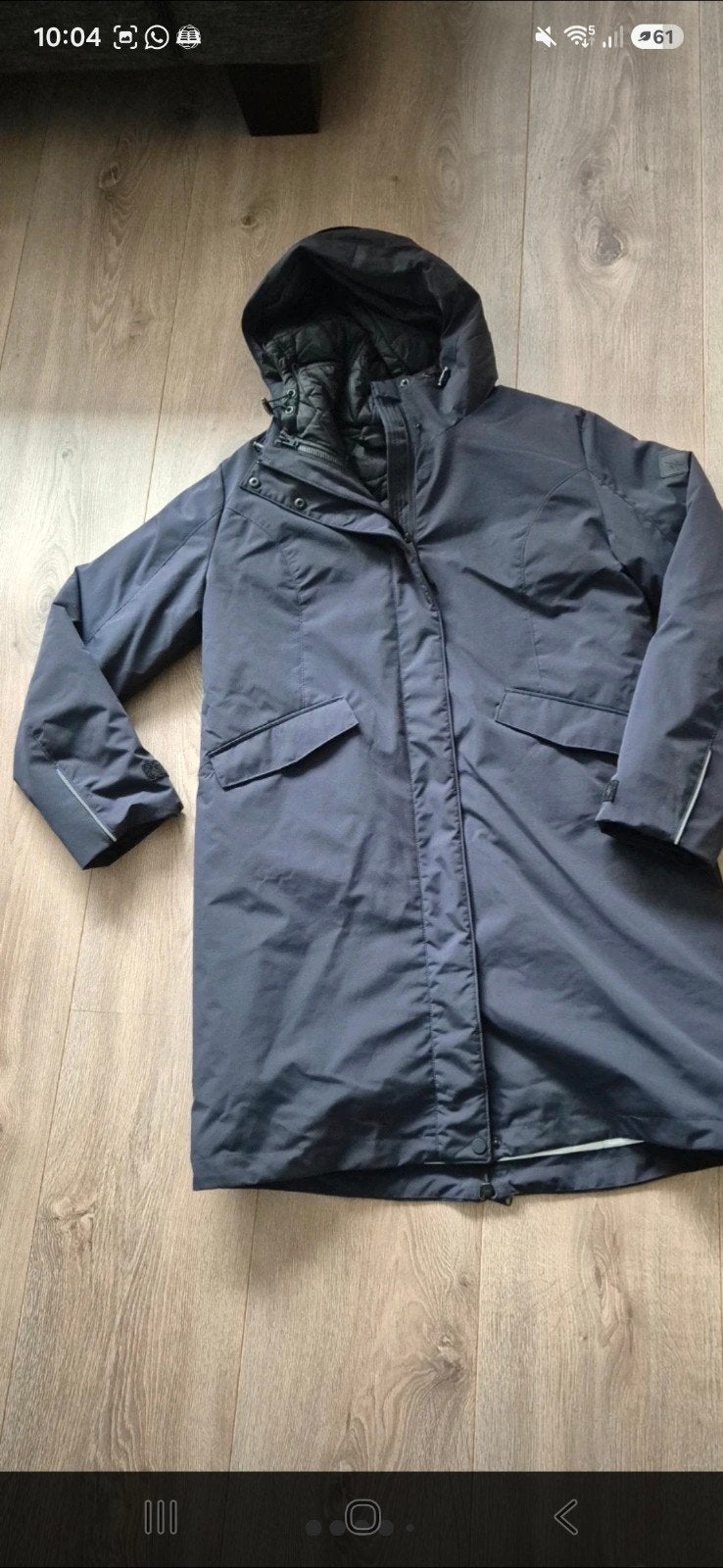 Donkerblauwe jas Silvercreek, Silver Creek, Blauw, Maat 46/48 (XL) of groter, Ophalen of Verzenden