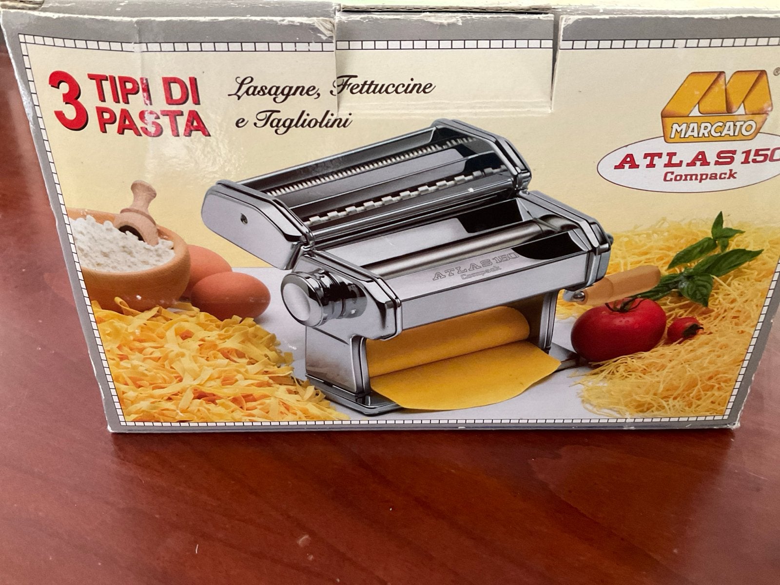 Marcato Atlas 150 Compack Pastamachine - Gebruikt, Ophalen, Gebruikt