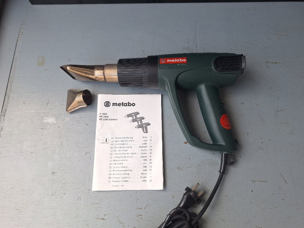 Metabo HE2000 hetelucht apparaat, Ophalen of Verzenden, Zo goed als nieuw