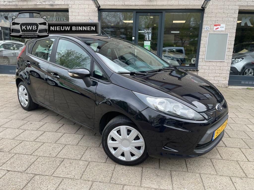 Ford Fiesta 1.25 5Drs Nieuwe koppeling groot Onderhoud Airco, 1242 cc, 4 cilinders, 60 pk, Zwart