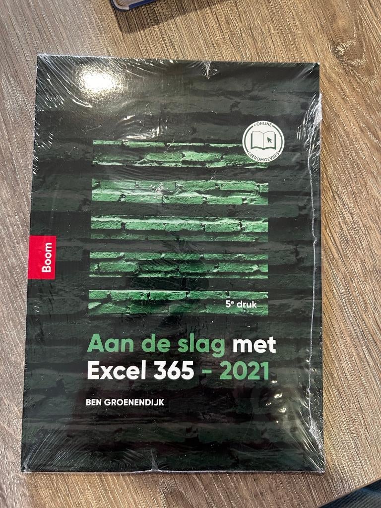 Aan de slag met EXCEL 365 -2021, Boeken, Ophalen, Boom, Nieuw, HBO