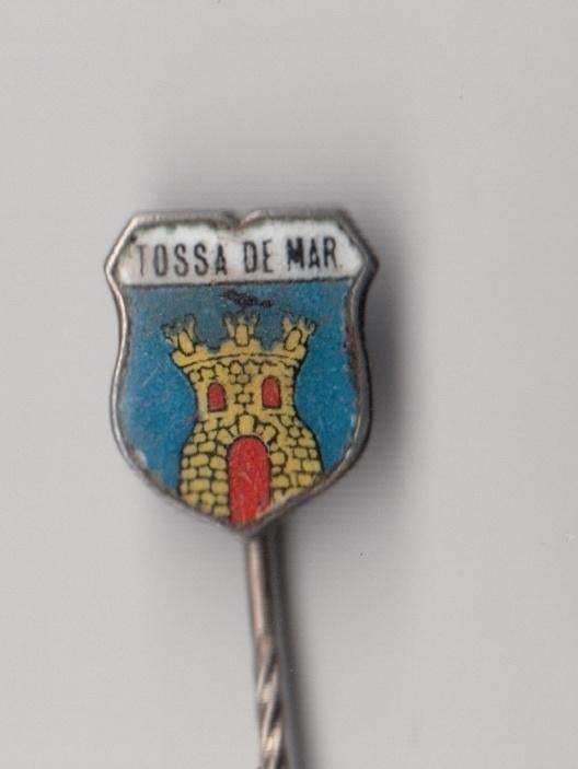 Spanje Tossa de Mar speldje, Gebruikt, Niet vindbaar, Niet vindbaar, Speldje of Pin