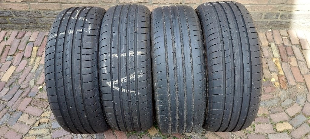 Banden GOODYEAR 205/45R18 90V 4 stuks, Ophalen, 18 inch, Gebruikt, Banden en Velgen