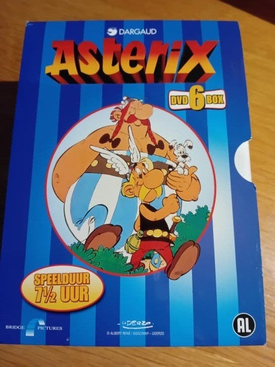 Asterix DVD Box - 6 films - Nederlands gesproken, Europees, Gebruikt, Tekenfilm, Alle leeftijden