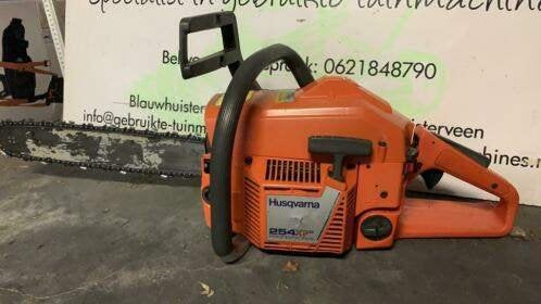 husqvarna 254 xp kettingzaag ouderwets degelijk, Tuin en Terras, Ophalen of Verzenden, Zo goed als nieuw