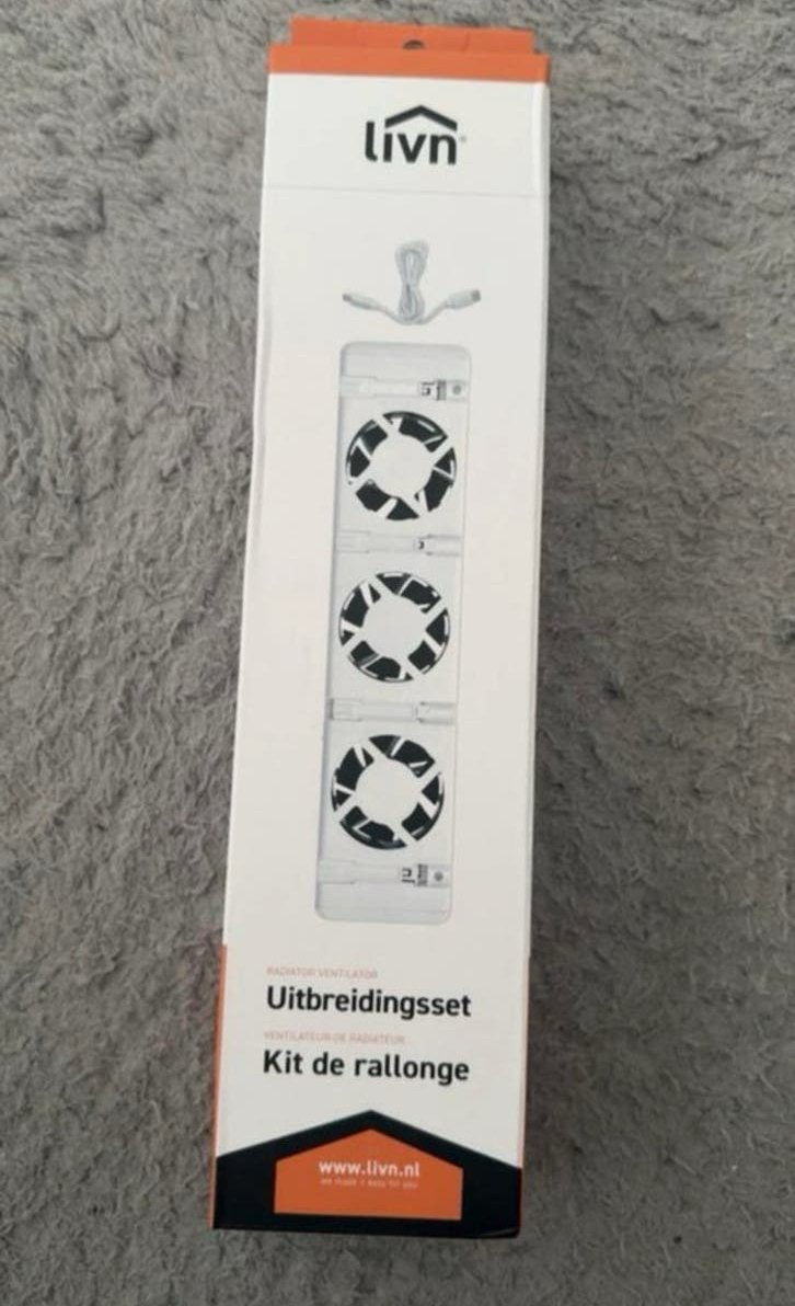 Radiatorventilator uitbreidingsset, Doe-het-zelf en Verbouw, Ophalen of Verzenden, Nieuw, Radiator
