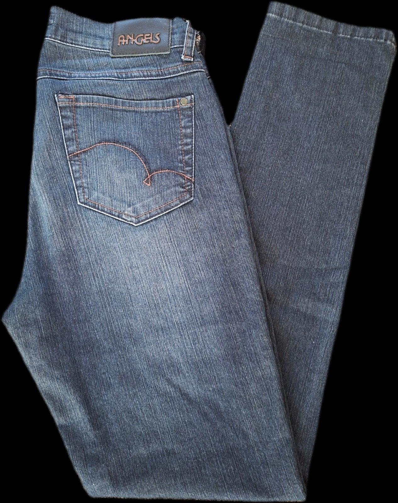 Angels donkerblauwe skinny jeans maat 36, Ophalen of Verzenden, Zo goed als nieuw, Blauw
