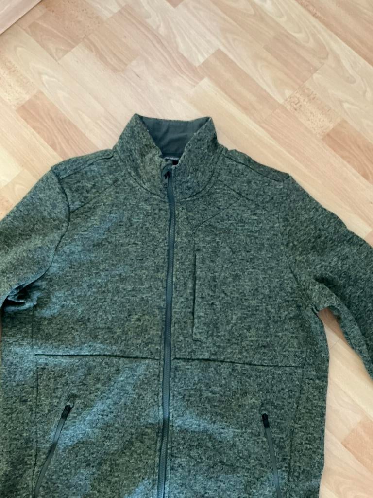 Merk: Human Nature fleeces vest kleur groen maat XL, Overige maten, Ophalen of Verzenden, Groen, Gedragen