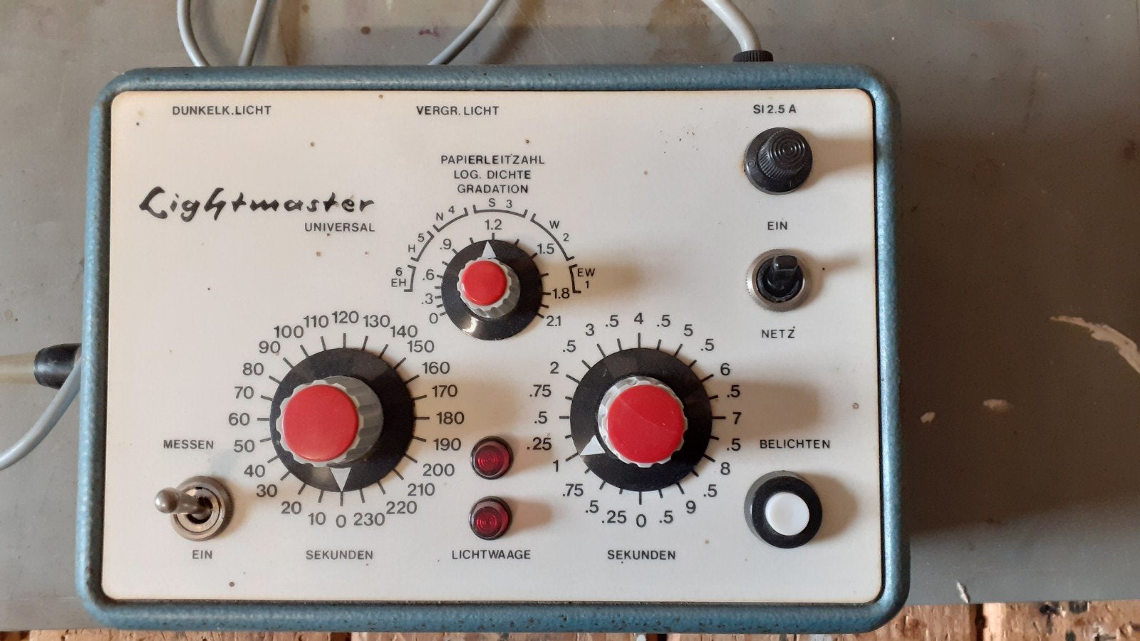Lightmaster Universal Doka Timer/Belichtingsmeter, Ophalen of Verzenden, Gebruikt, Overige merken, Belichtingsmeter