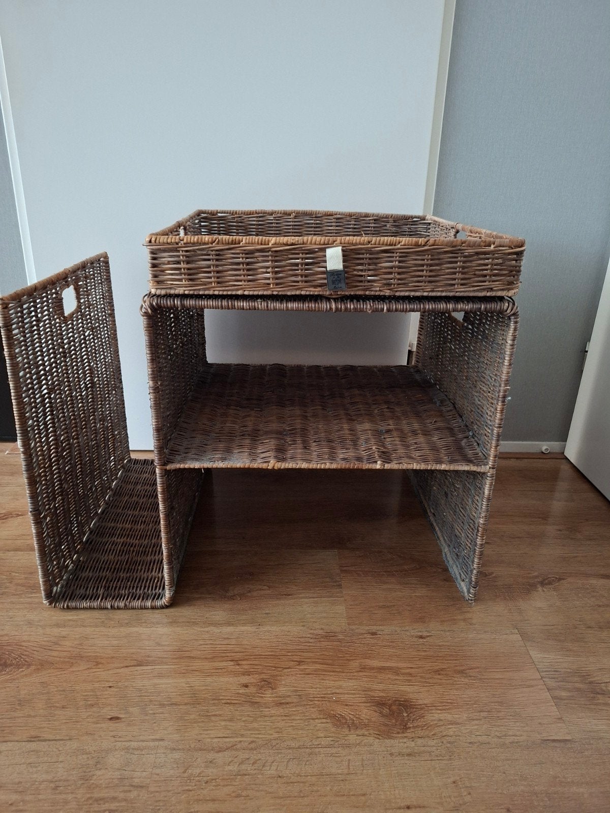 Riviera maison rattan bijzettafeltje 20/9 voor €100,-, Huis en Inrichting, Ophalen, Zo goed als nieuw