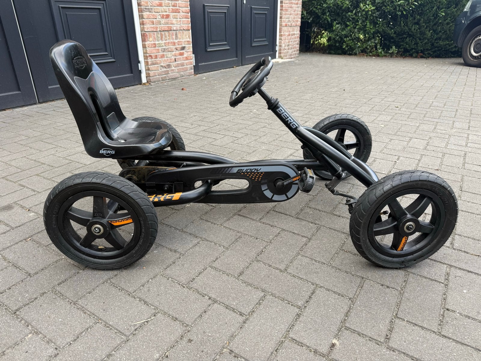 BERG Buddy Go-kart - Zwart met oranje accenten, Ophalen, Gebruikt, Berg