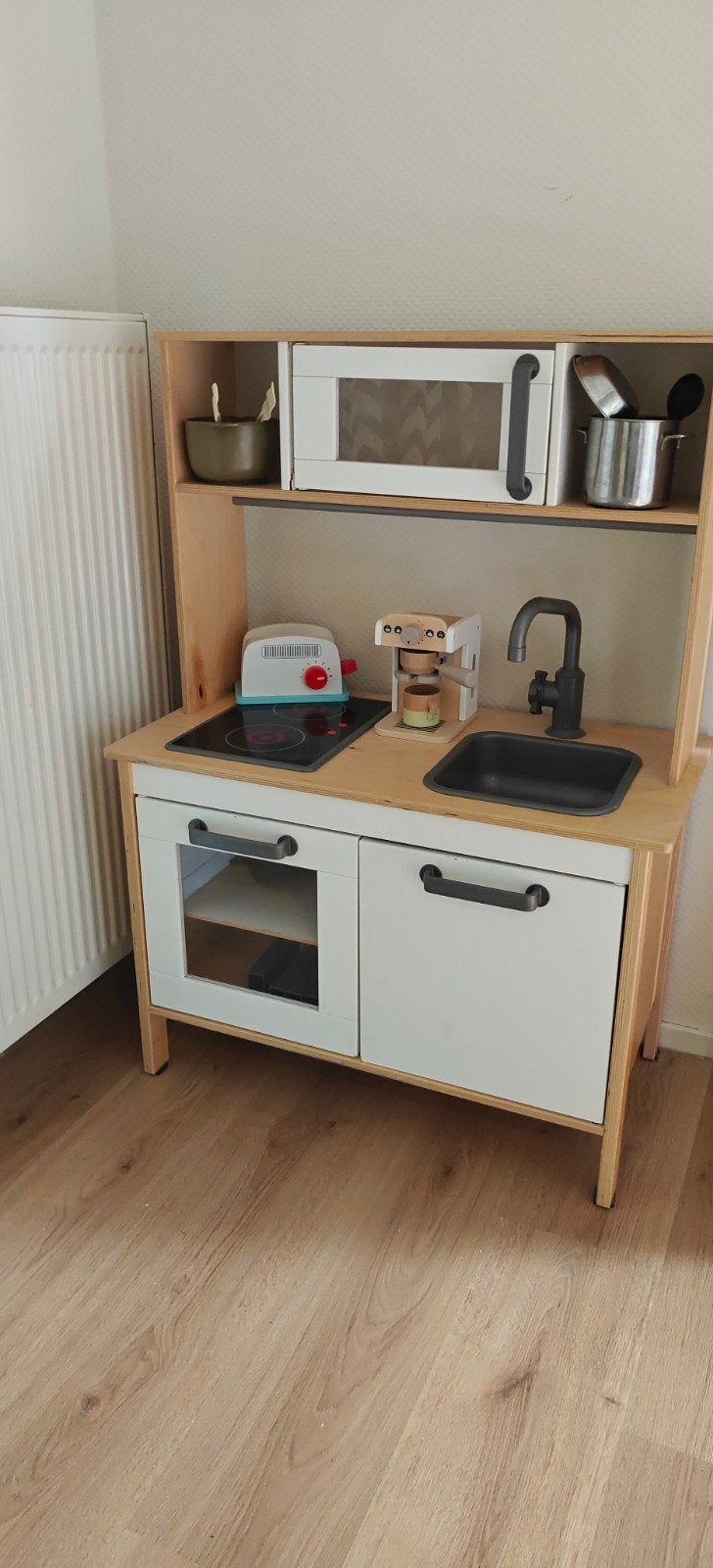 Ikea duktig houten keukentje met accessoires, Ophalen, Gebruikt, Hout, Speelkeuken