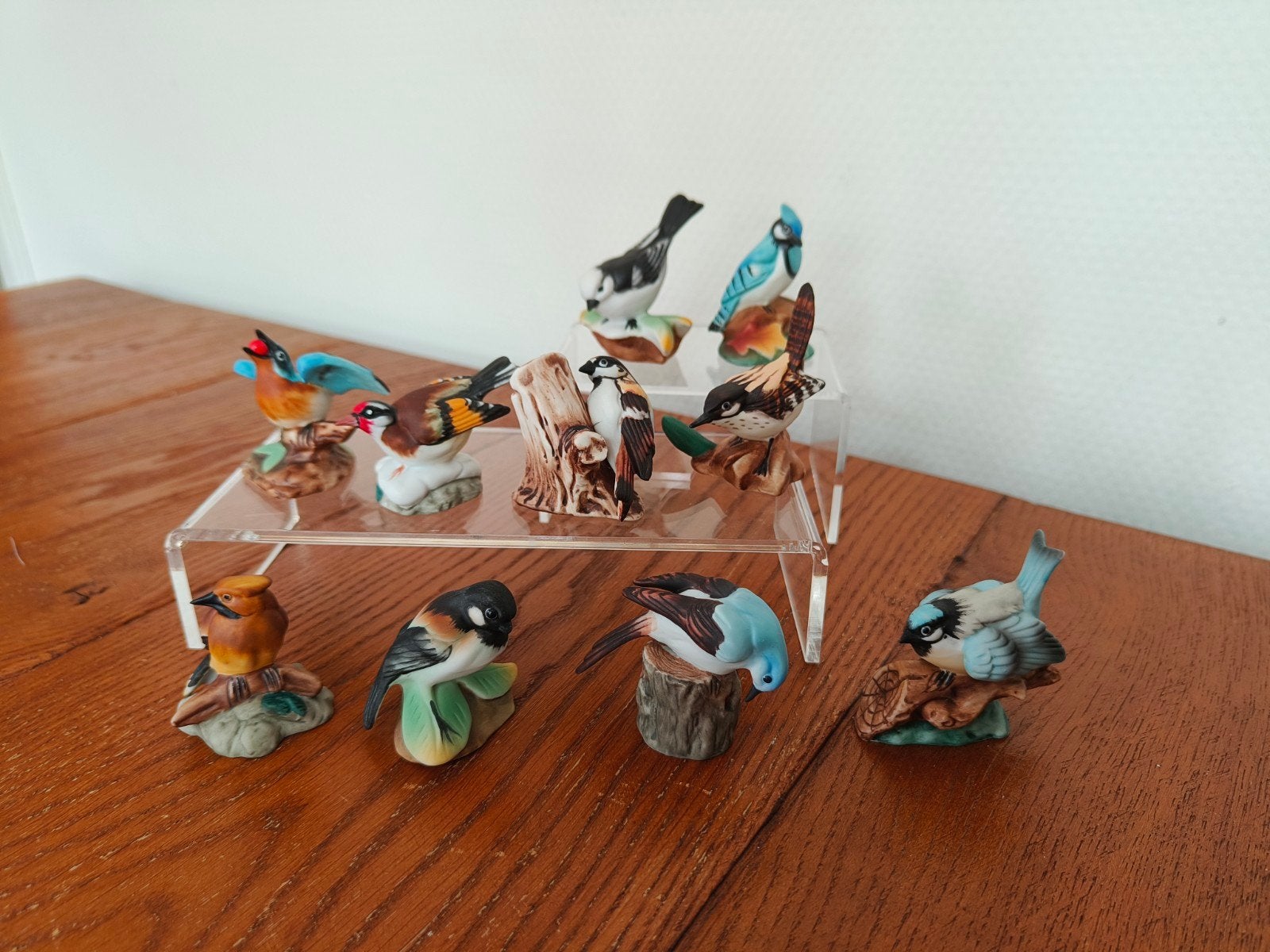 Vogel beeldjes van Franklin mint van porselein, Ophalen of Verzenden, Dier